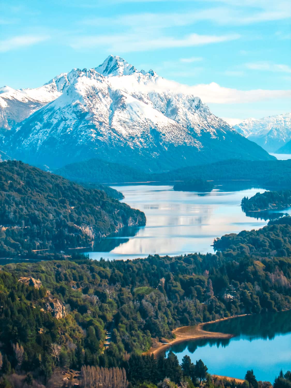 bariloche  no inverno quando neva