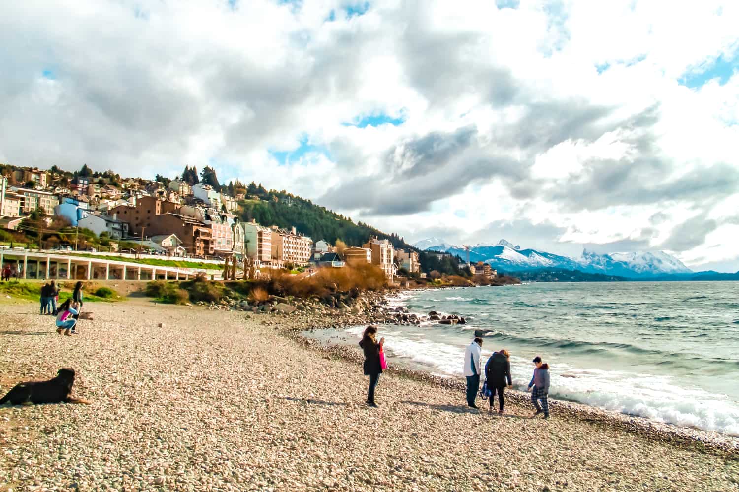 bariloche  no inverno quando neva