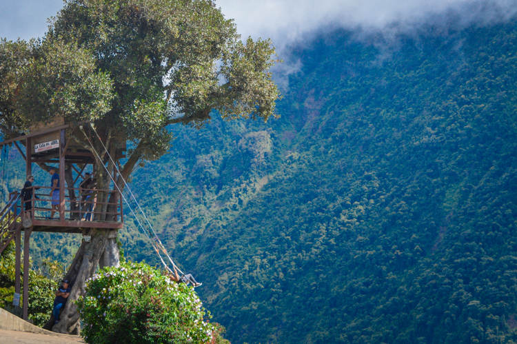 A Casa na Árvore de Baños Equador
