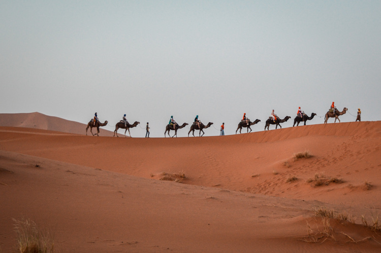 merzouga marrocos deserto do saara turismo