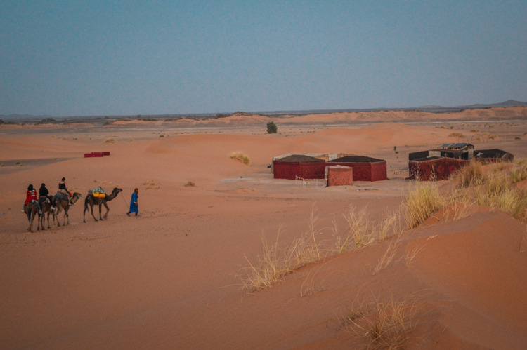 merzouga marrocos deserto do saara turismo