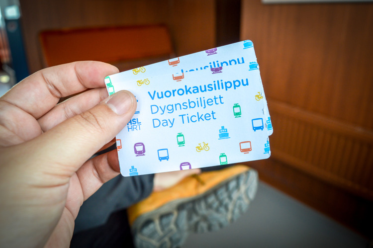 Day ticket para Suomenlinna