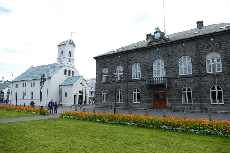Parlamento de Reykjavik - Islândia