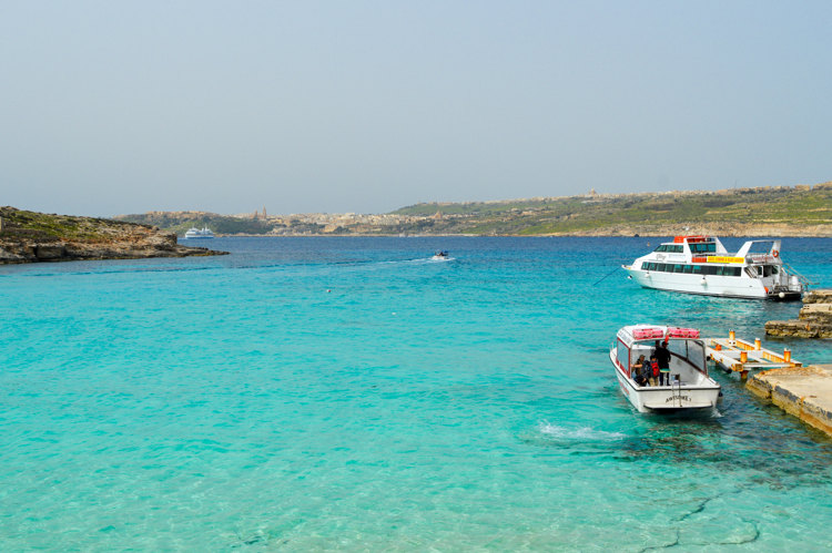 malta turismo blue lagoon comino