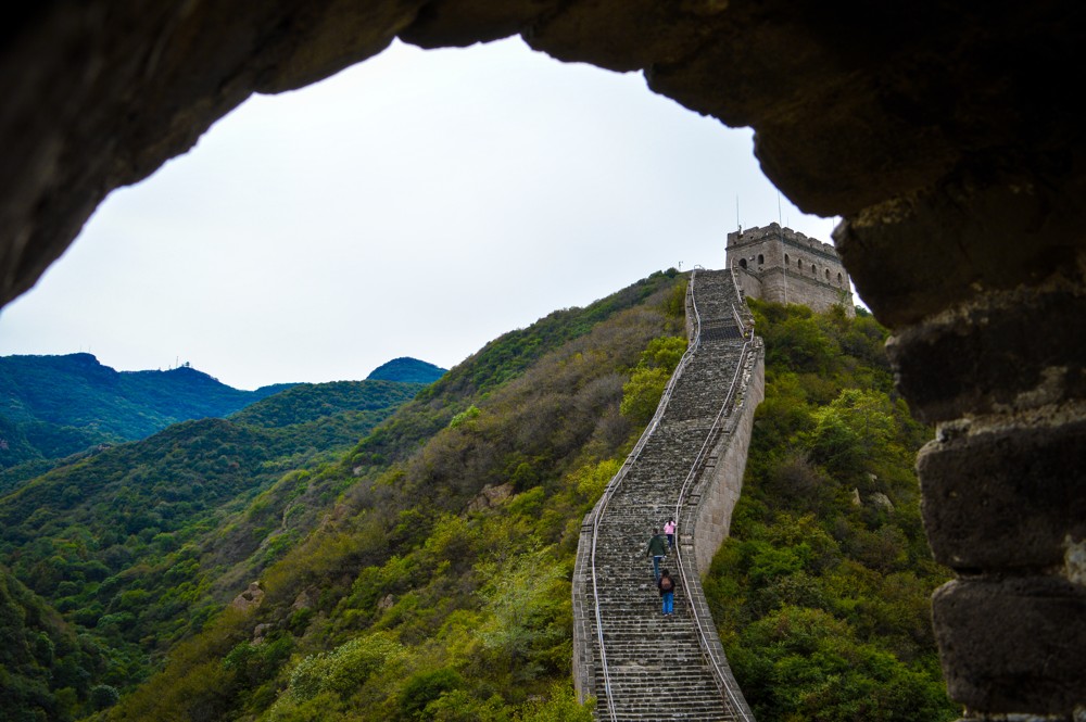 muralha da china badaling old não restaurada