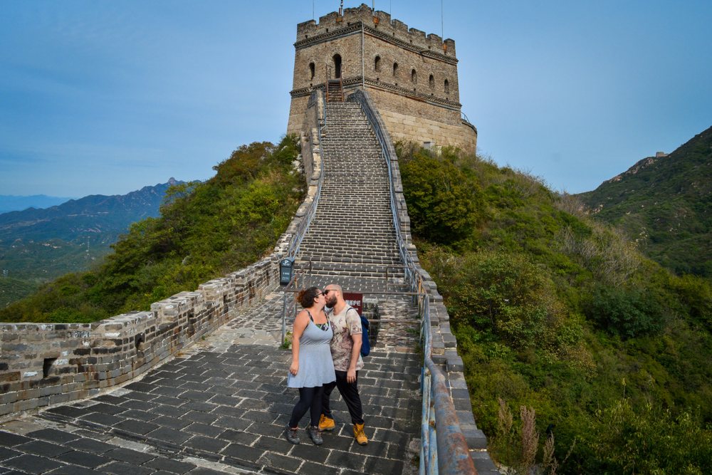 muralha da china baldaling não restaurado