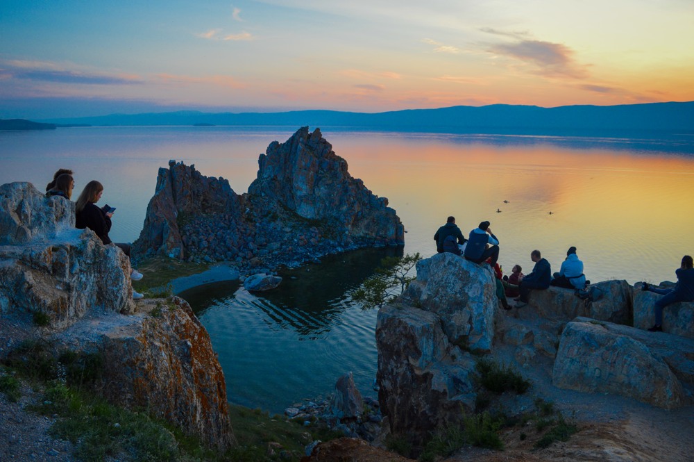 lago baikal o mais profundo do mundo na russia - ilha olkhon