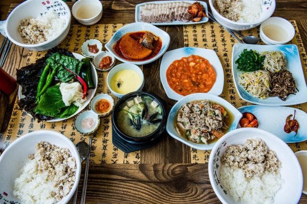 comida coreia do sul