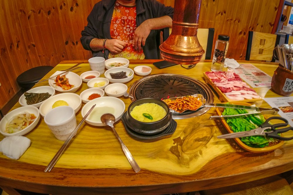 comida tipica churrasco coreano ilha de jeju coreia do sul