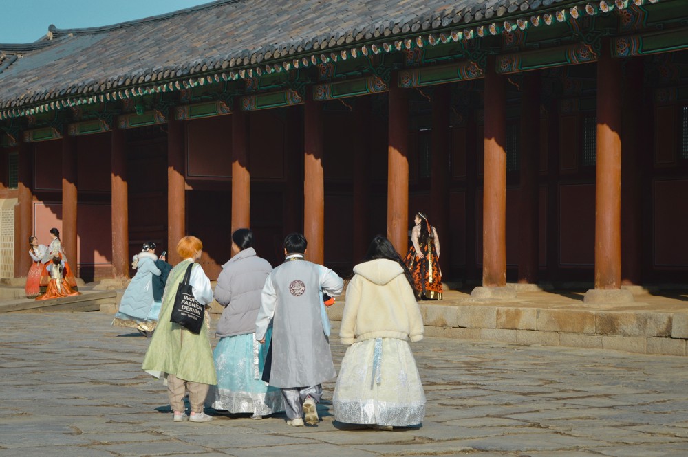 Palácio Gyeongbokgung pontos turisticos de seul coreia do sul