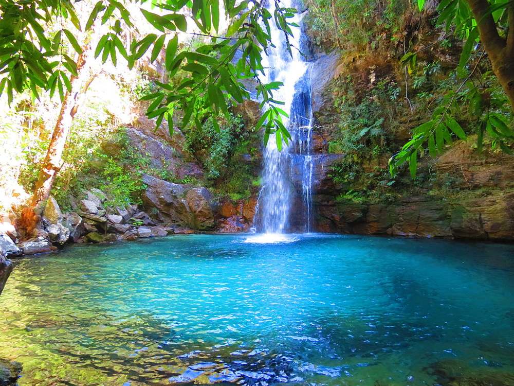 carona chapada dos veadeiros santa barbara cachoeira