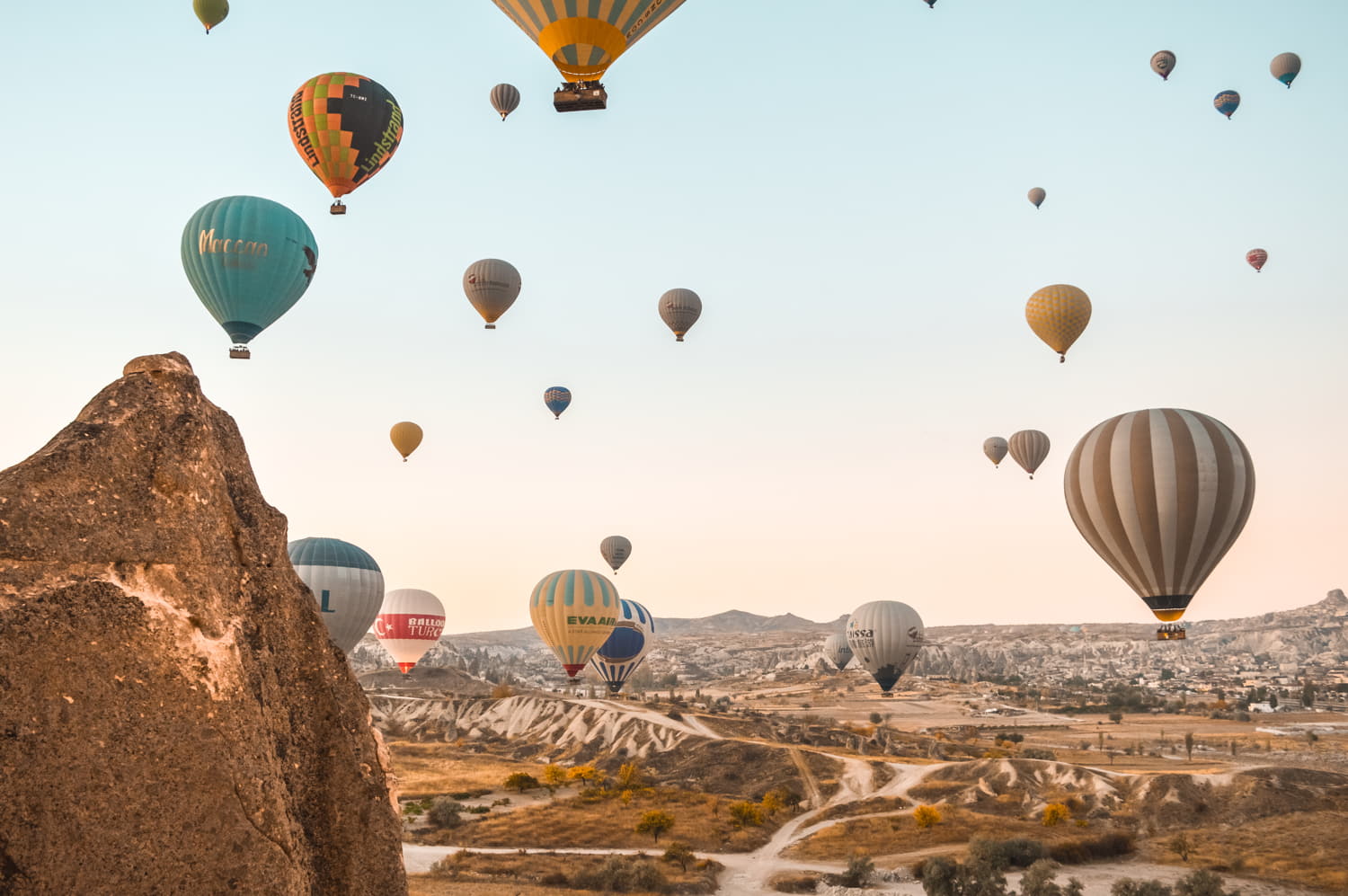 passeio balao capadocia turquia