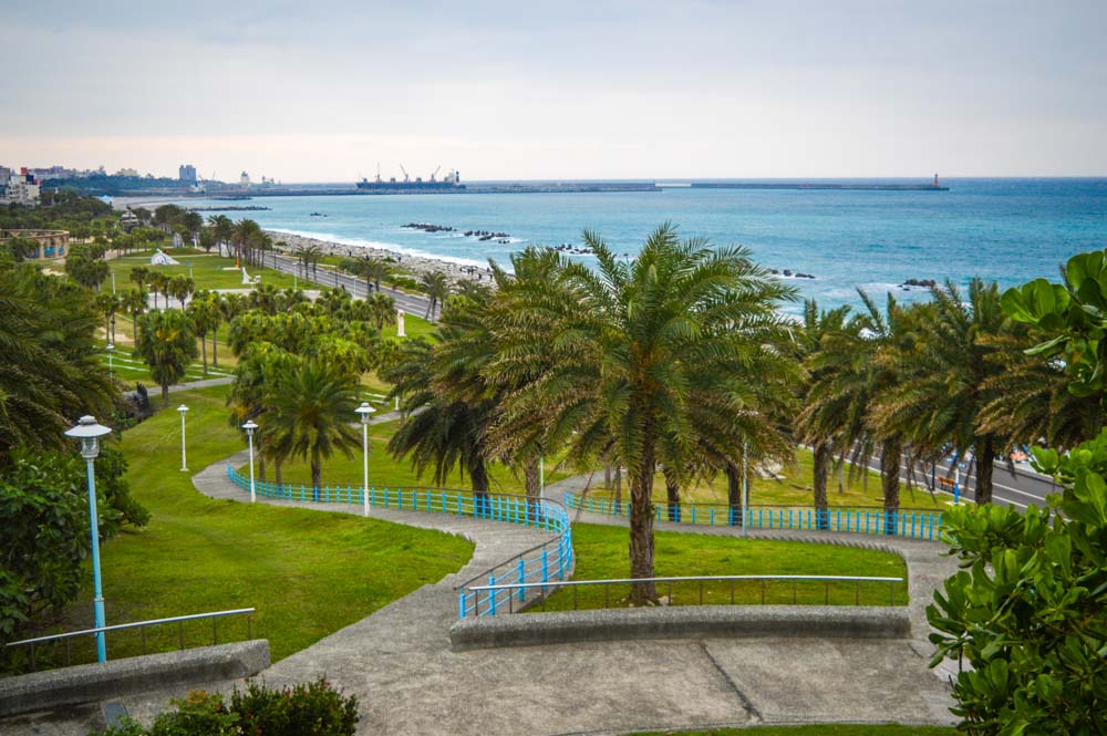 praia e parque nanbin taiwan hualien