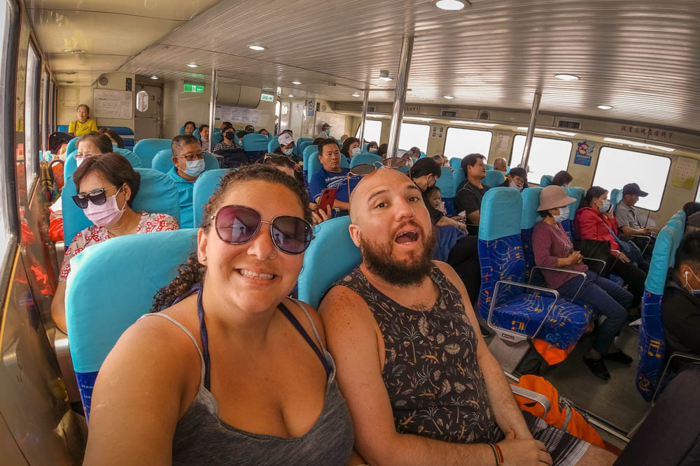lambai island xiao liuqiu boat ferry