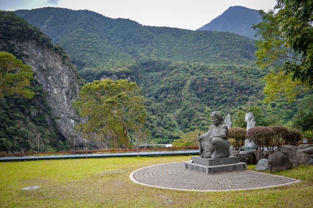 entrada do parque nacional taroko em taiwan