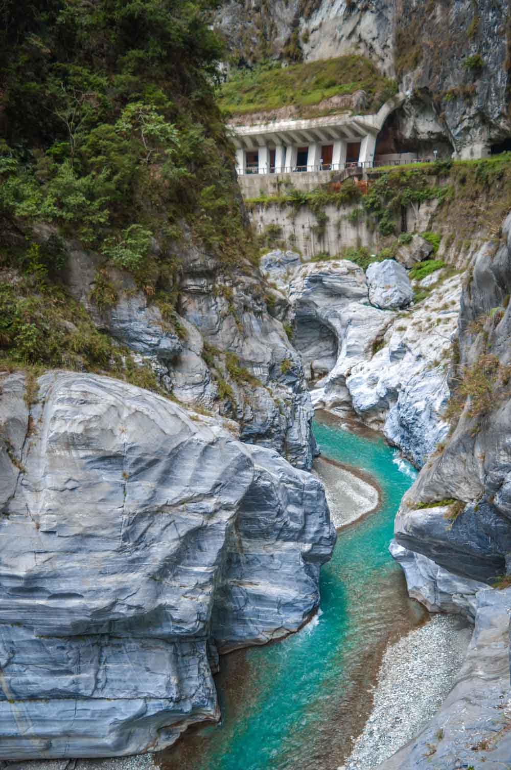 9 turns tunnel parque nacional taroko em taiwan