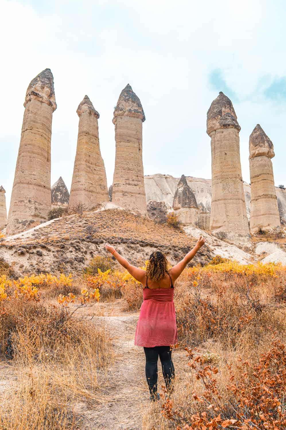 Capadócia na Turquia love valley