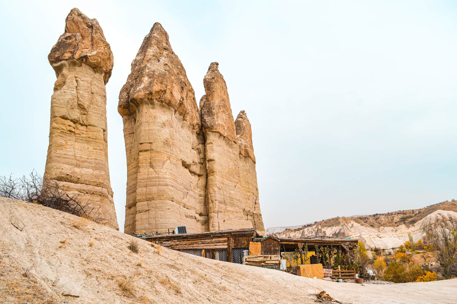 Capadócia na Turquia love valley