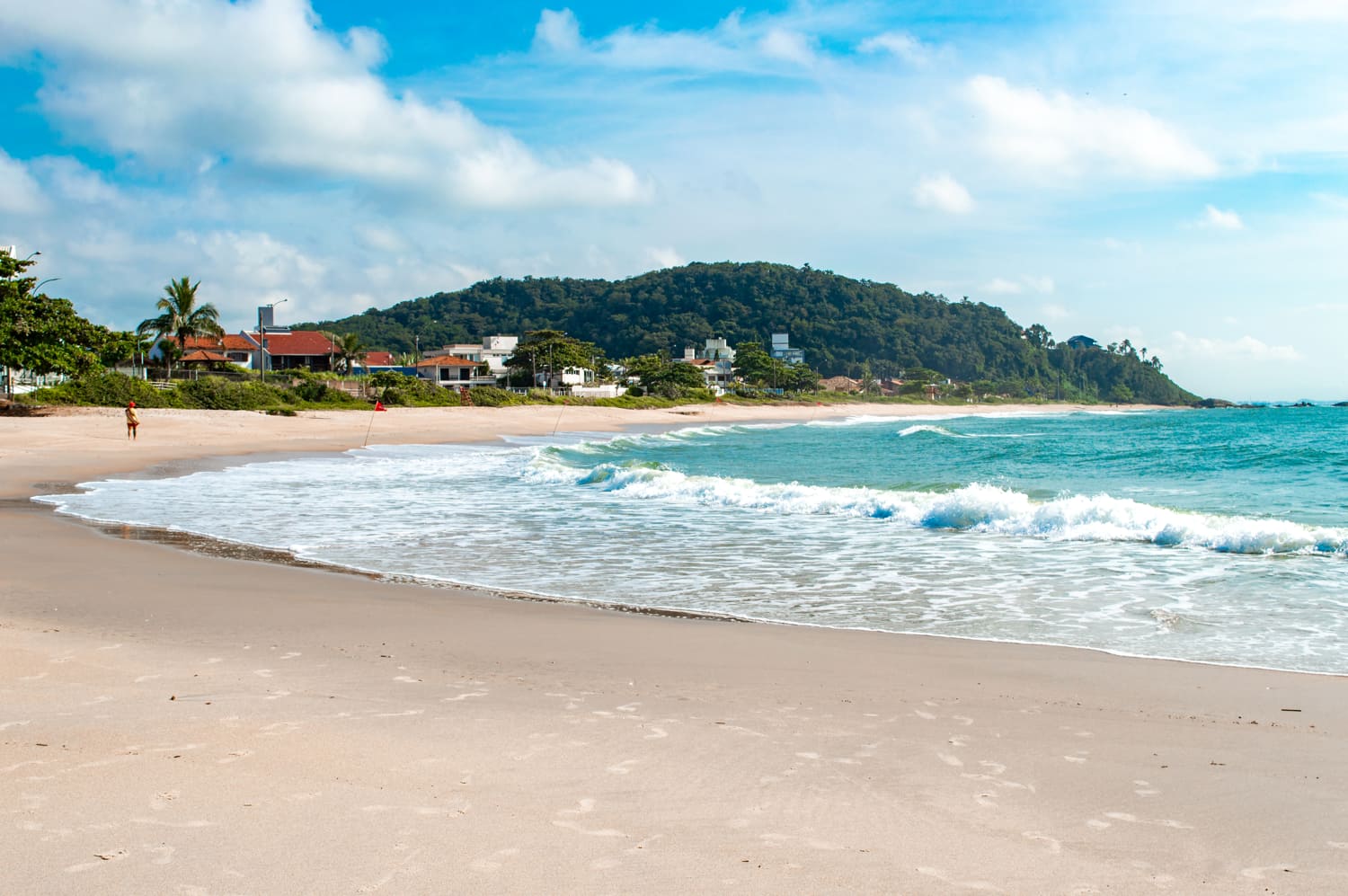 Praia do Quilombo em Penha - SC santa catarina