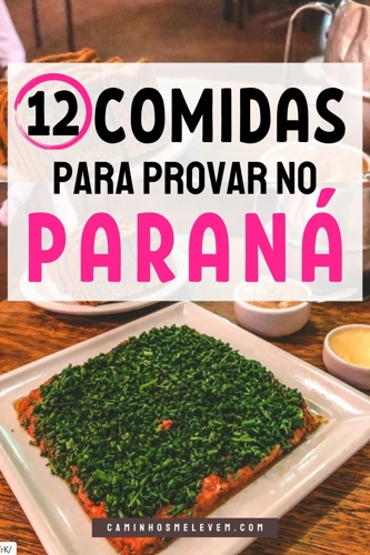 Comida Típica do Paraná