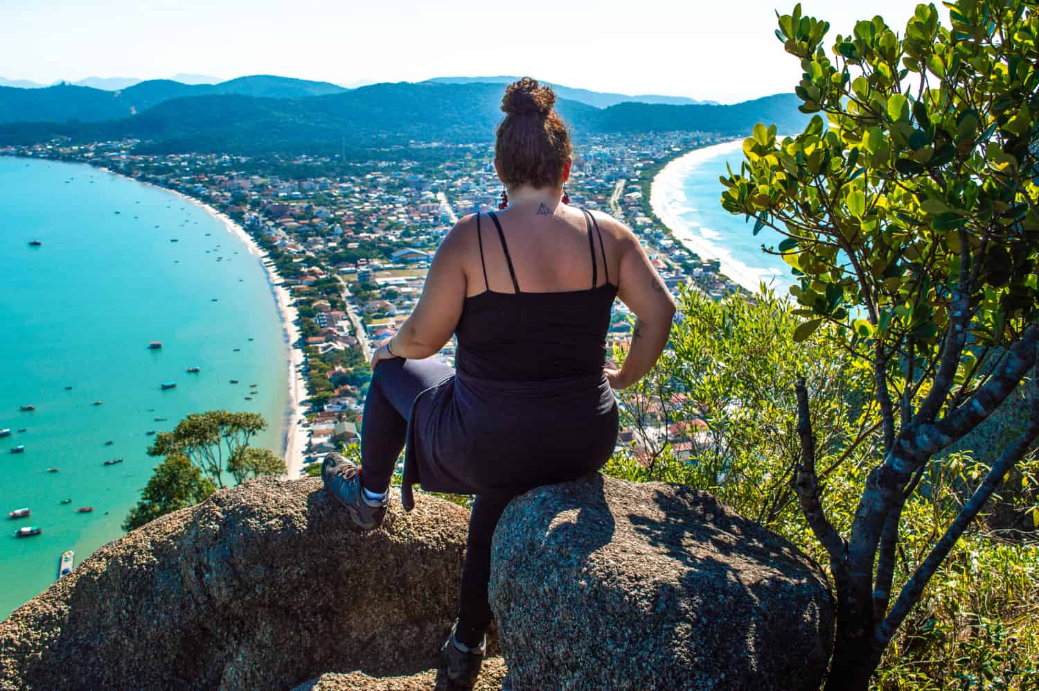 trilha morro do macaco bombinhas