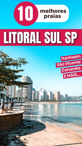 litoral sul sp melhores praias