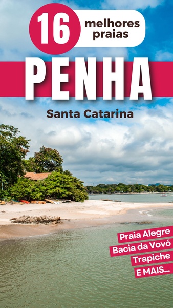 praias penha santa catarina