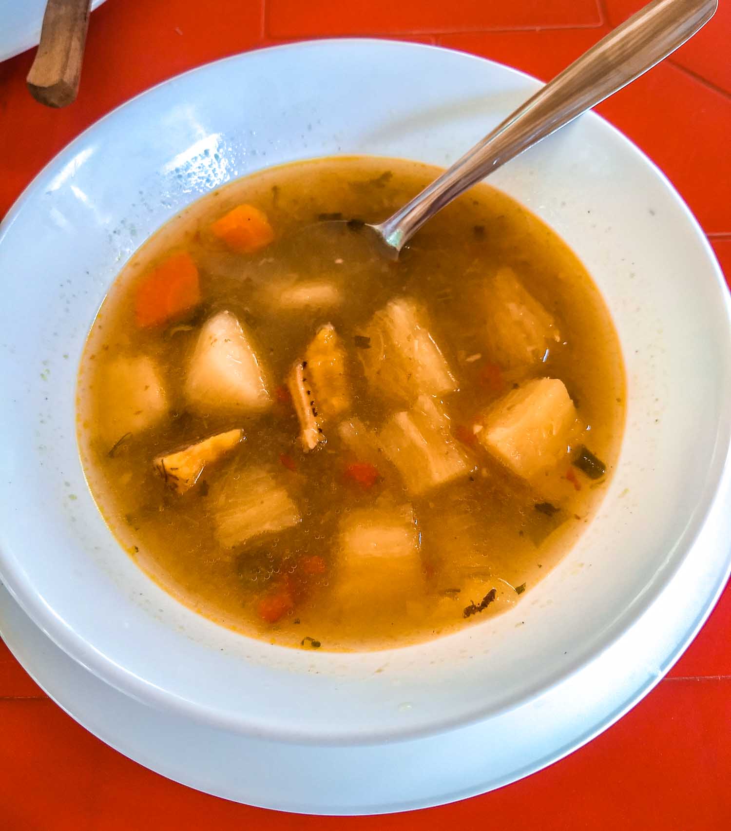 Ajiaco sopa colombiana comida tipica