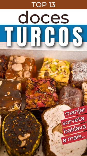 doces turcos