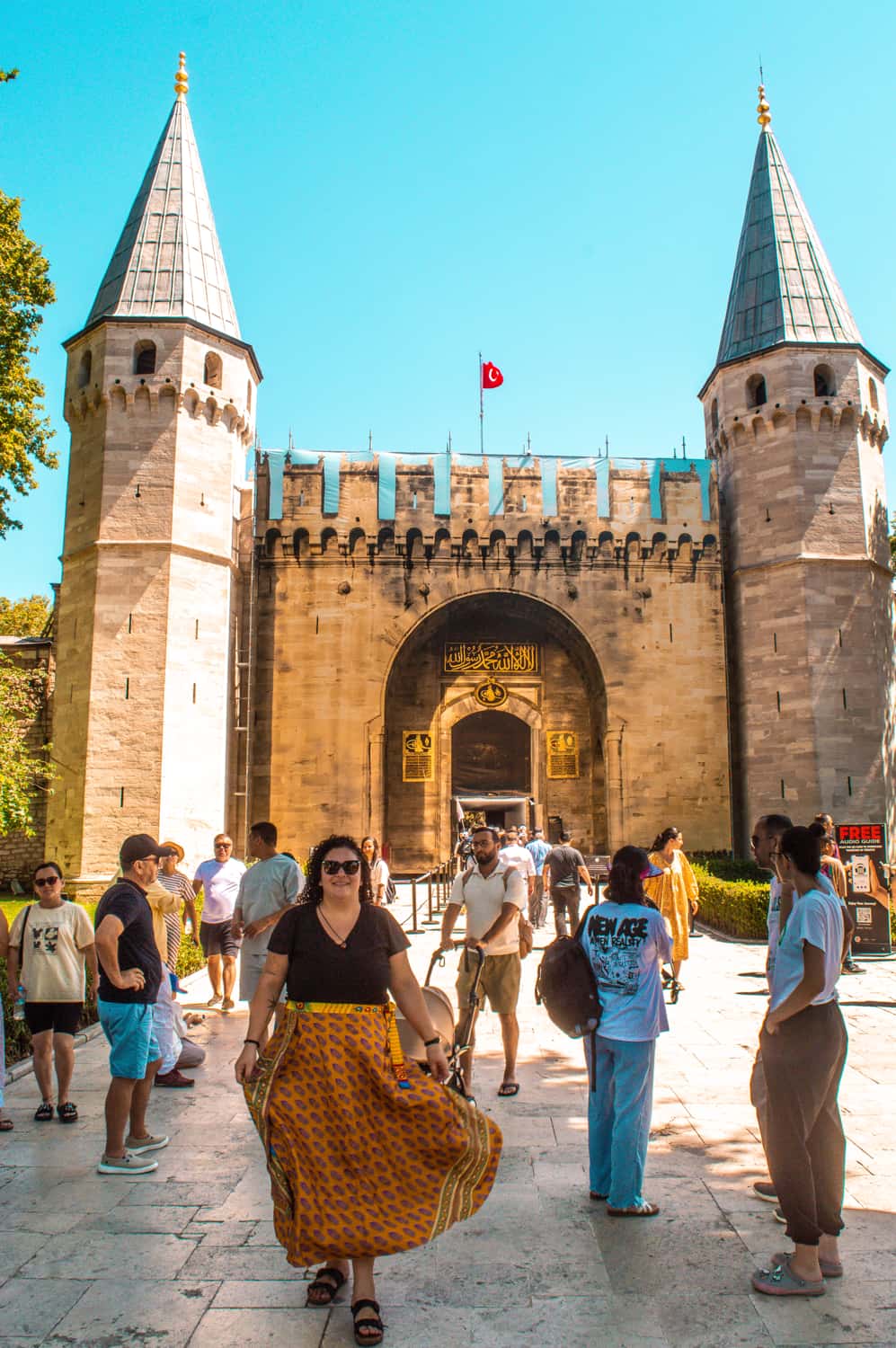 Entrada do Palácio de Topkapi