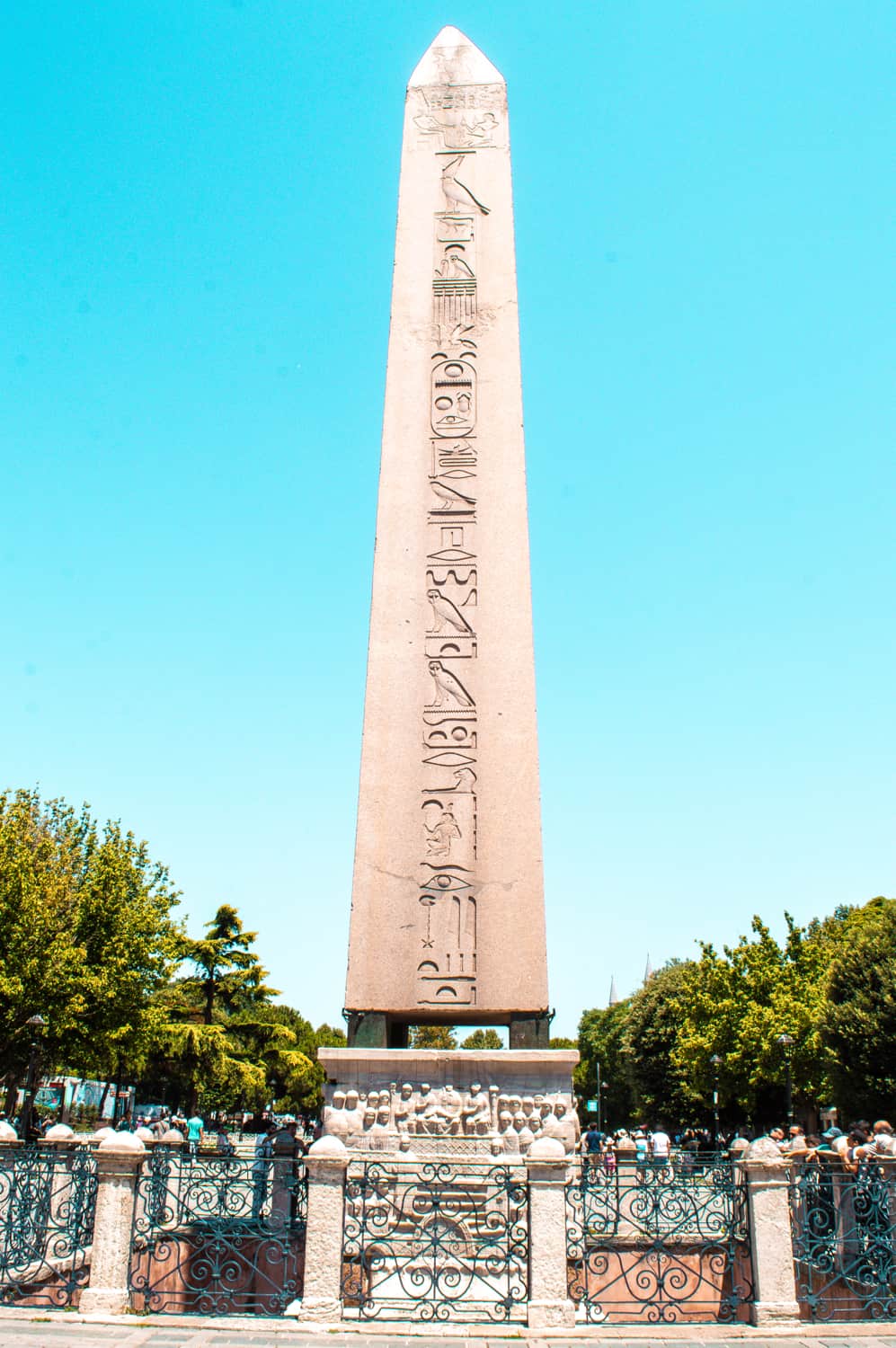 Obelisco de Teodósio istambul pontos turisticos