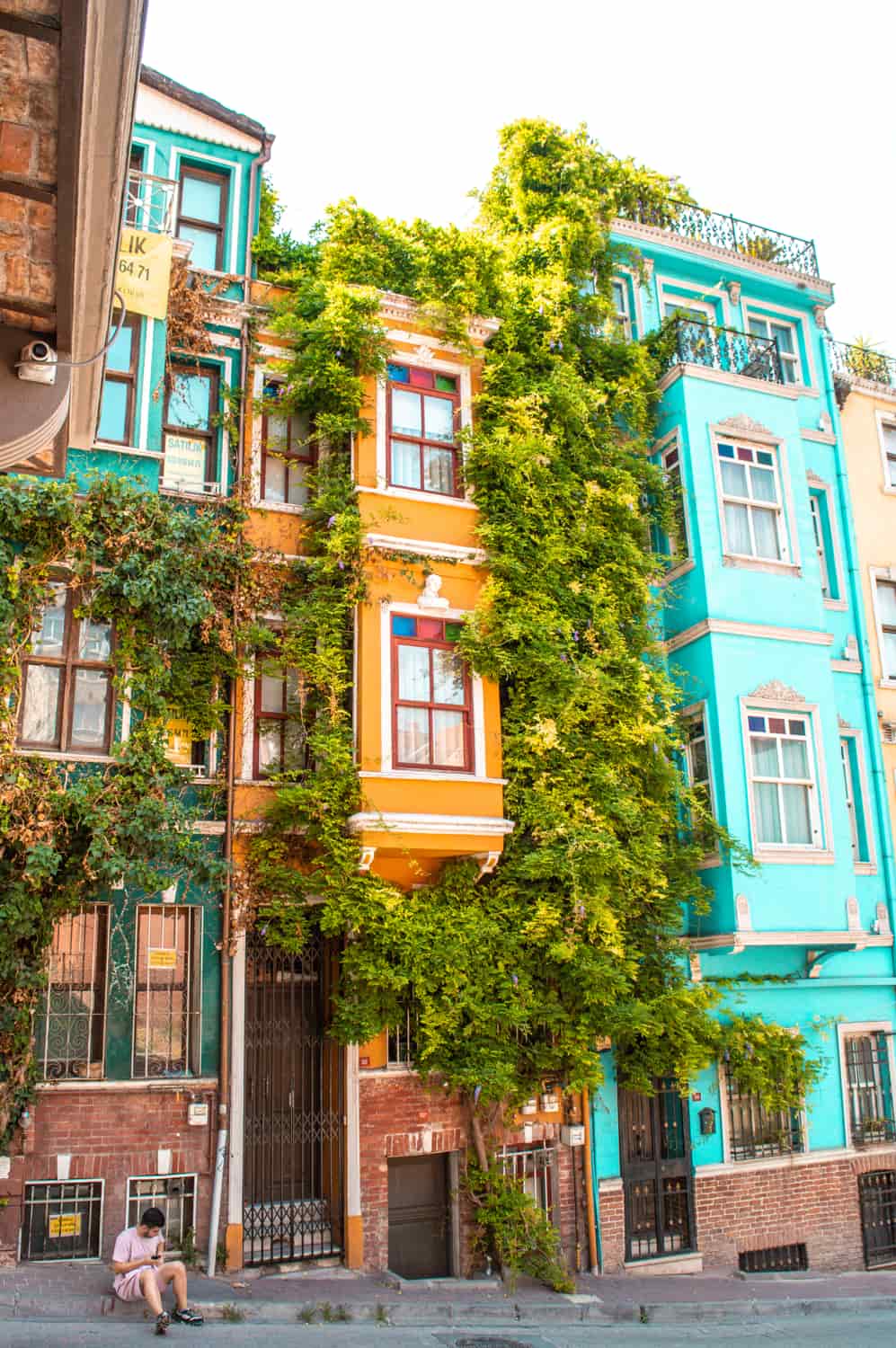 Casas coloridas de Balat istambul pontos turisticos