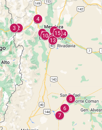 o que fazer em mendoza em 5 dias mapa