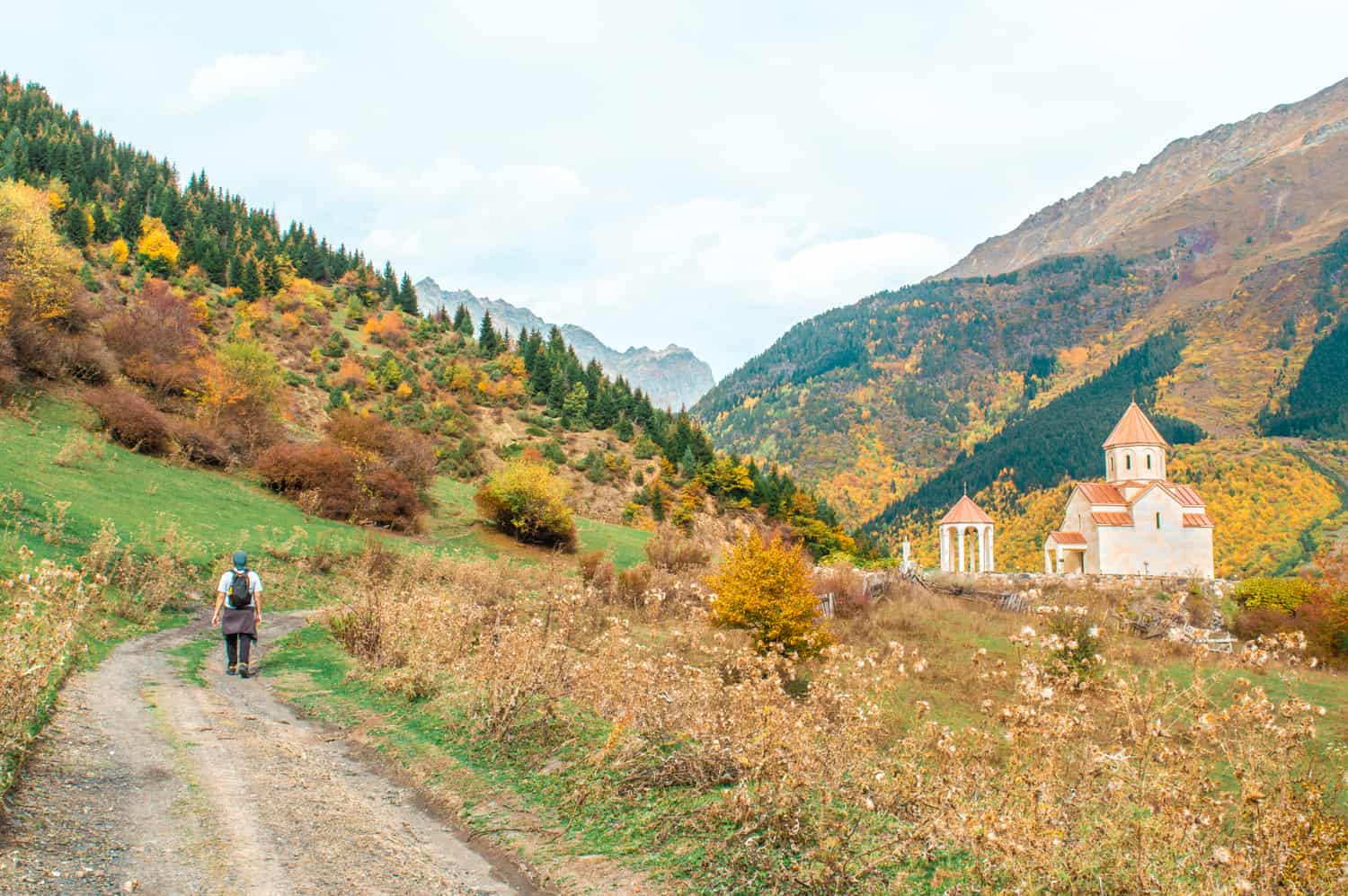 cordilheira do caucaso mestia georgia