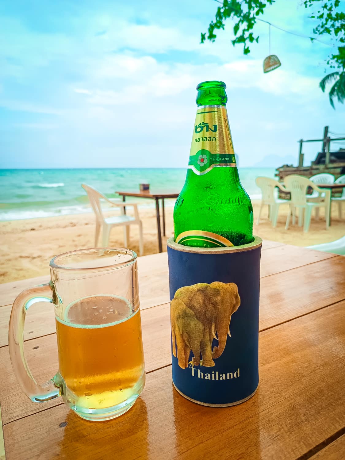 Koh Ngai Tailândia cerveja chang